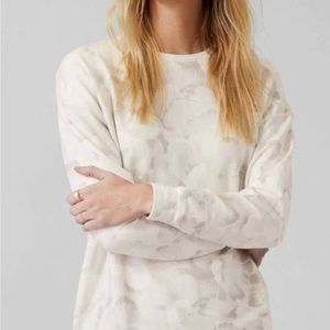 Athleta white sweatshirt